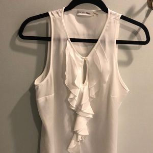 Elegant sleeveless top